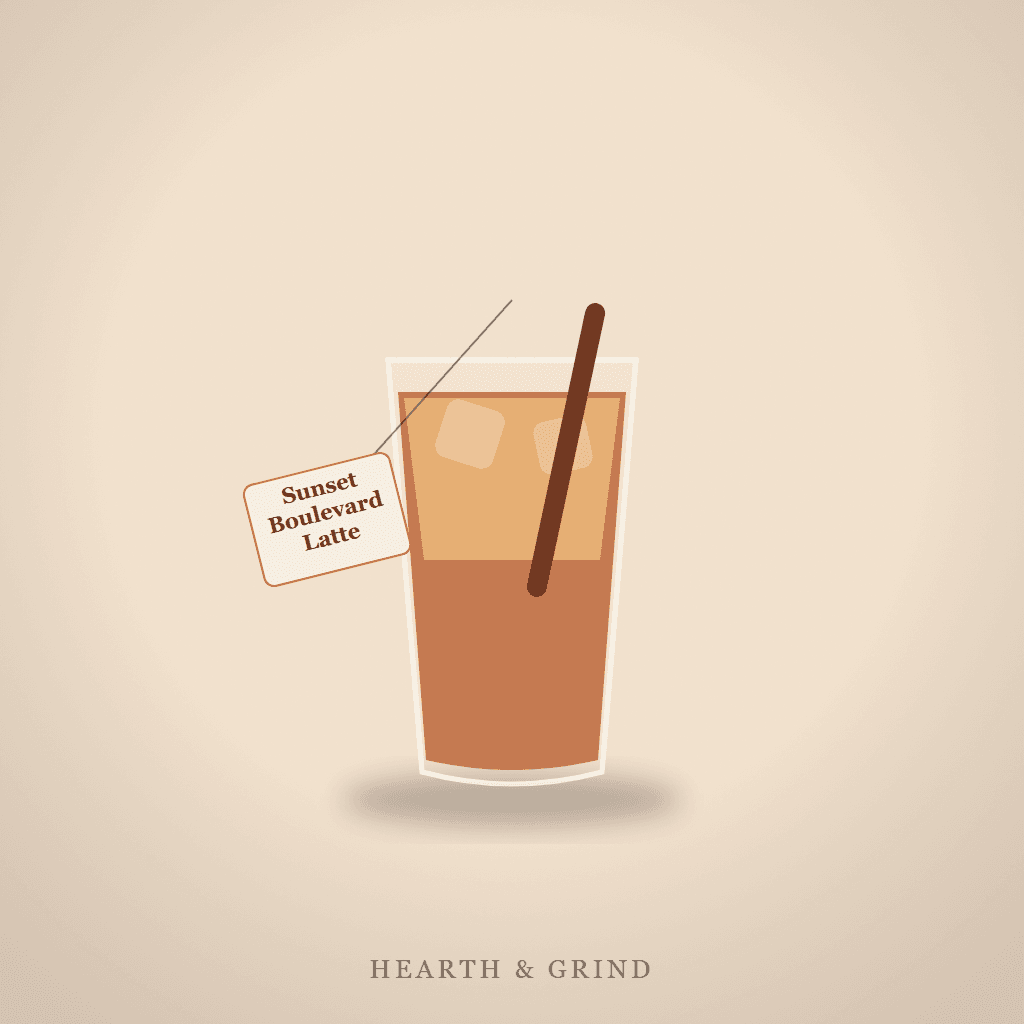 Sunset Boulevard Latte