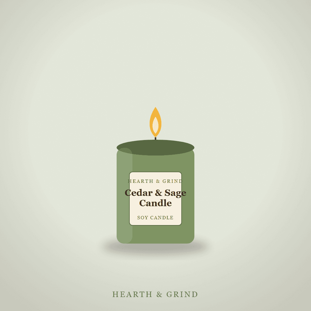 Cedar & Sage Candle