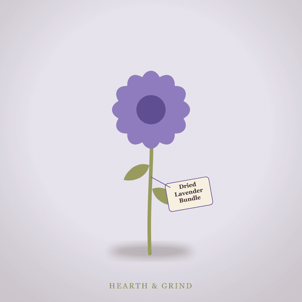 Dried Lavender Bundle